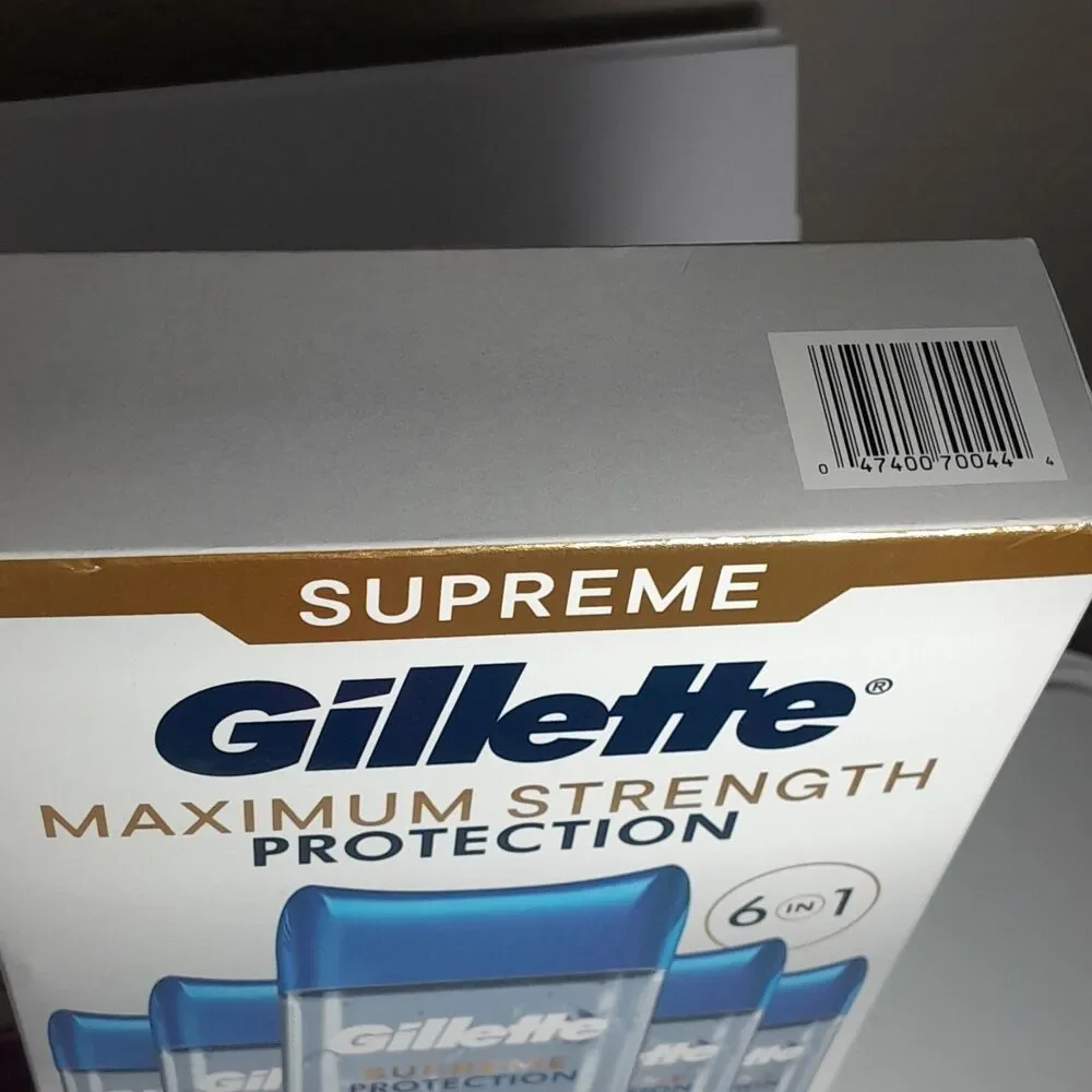 Gillette Supreme Protection Cool Wave Stick Antiperspirant 5pk 3.8oz